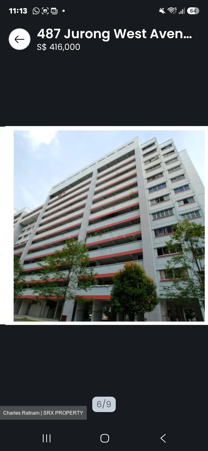 Blk 487 Jurongville @ Avenue 1 (Jurong West), HDB 3 Rooms #638622901